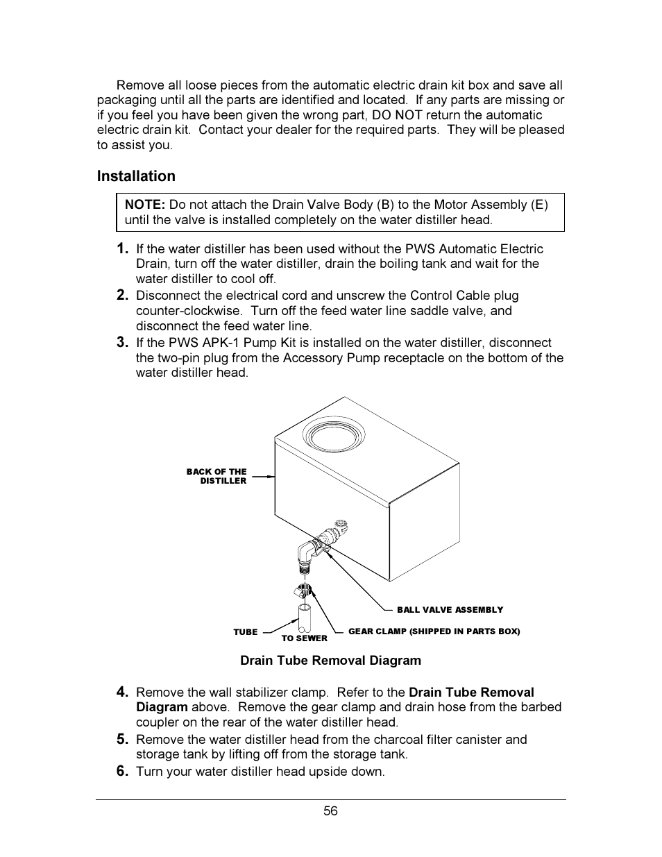 Installation | Hydrotech Precision-PWS 12-12 OWNERS GUIDE User Manual | Page 56 / 66