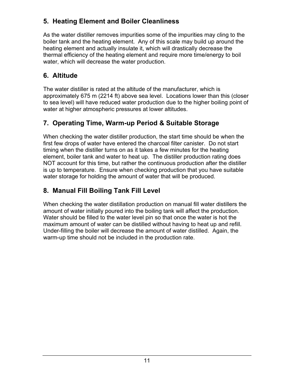 Hydrotech Precision-PWS 8-M_8-MST OWNERS GUIDE User Manual | Page 11 / 45
