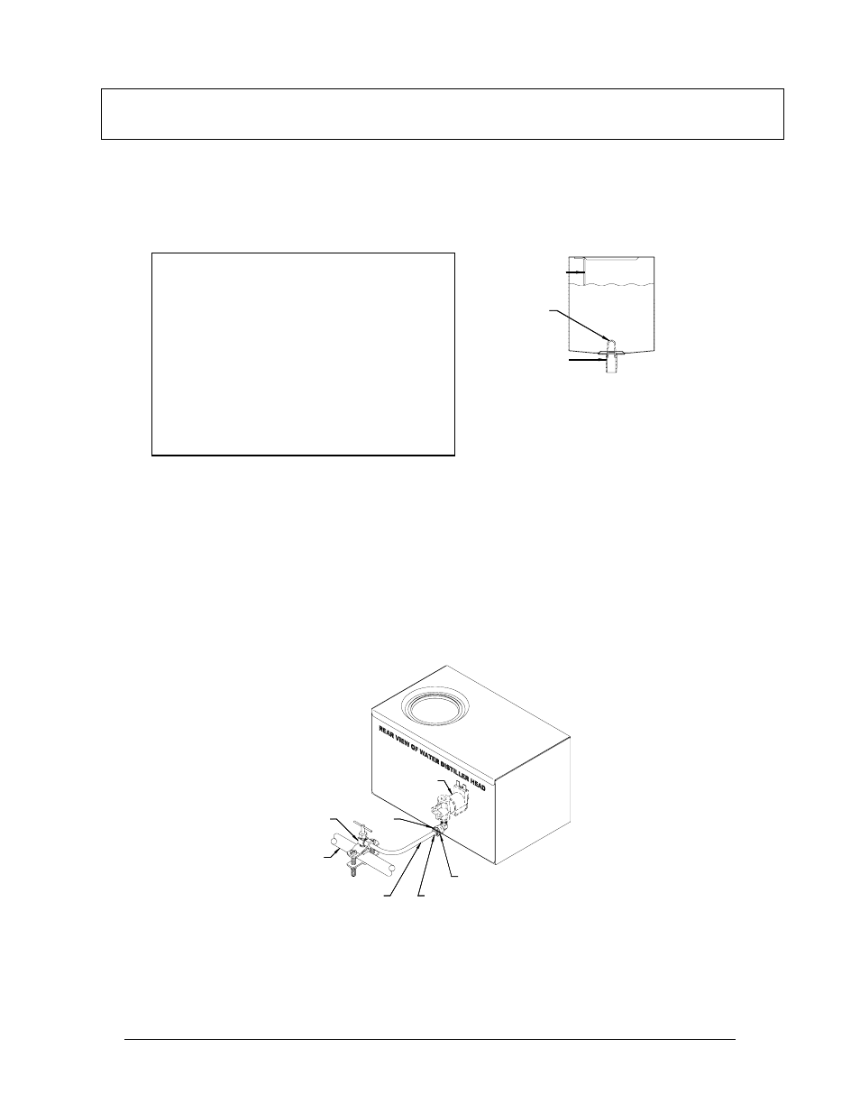 Efore, Nitial, Ater | Istiller, Peration, Before initial water distiller operation, Boiling tank water gauge pin diagram, Plug water distiller into a wall outlet | Hydrotech Precision-PWS 8-5 OWNERS GUIDE User Manual | Page 30 / 64