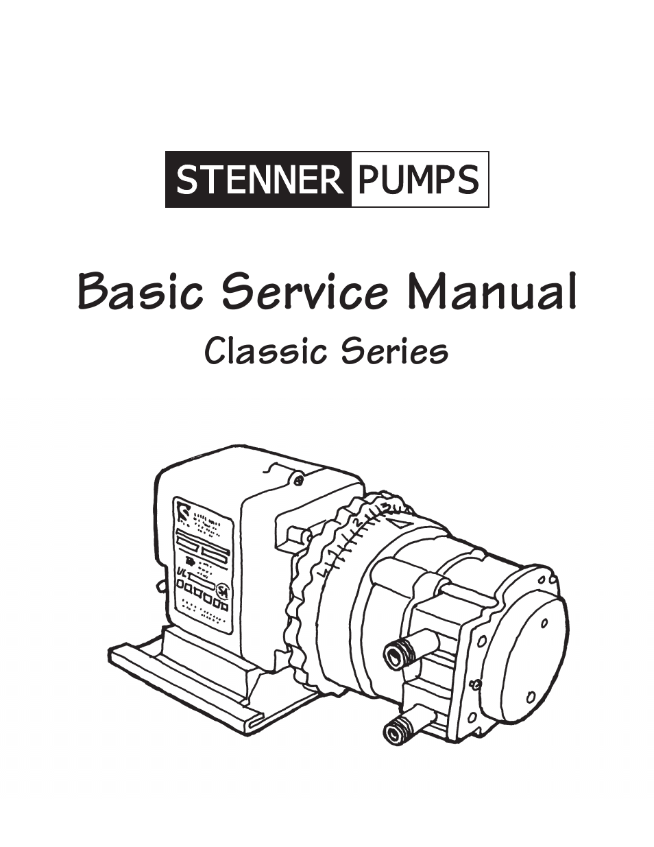 Hydrotech Classic Series Stenner Basic Service Manual User Manual | 48 pages