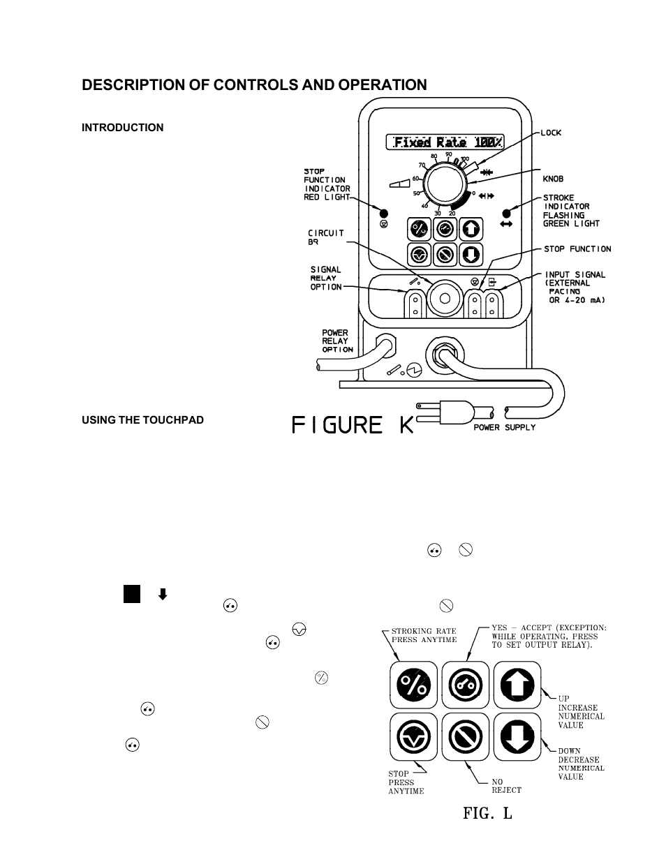 Description of controls and operation | Hydrotech MP Series PULSAtron User Manual | Page 11 / 32