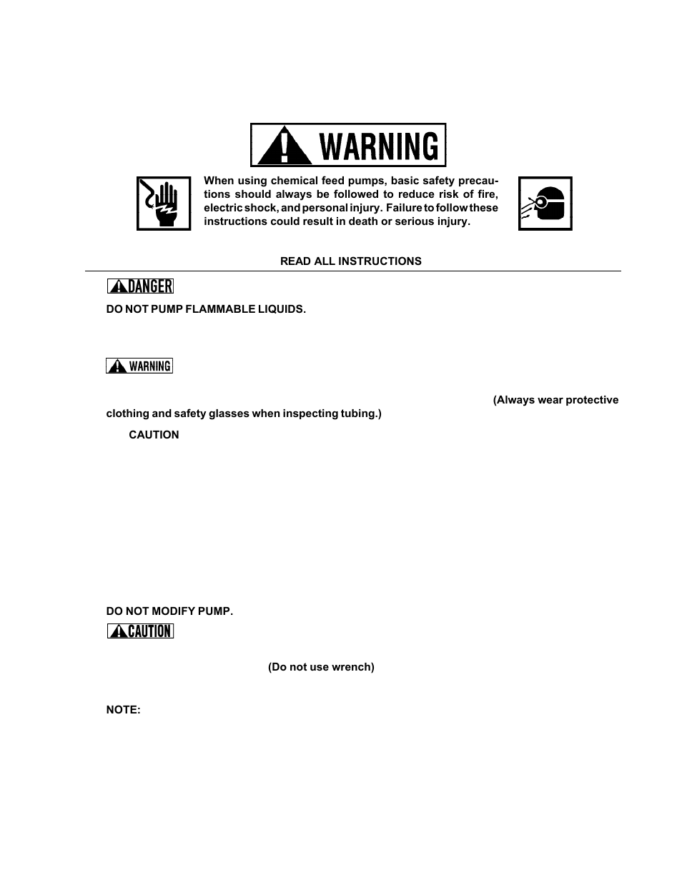 Safety instructions | Hydrotech MP Series PULSAtron User Manual | Page 2 / 32