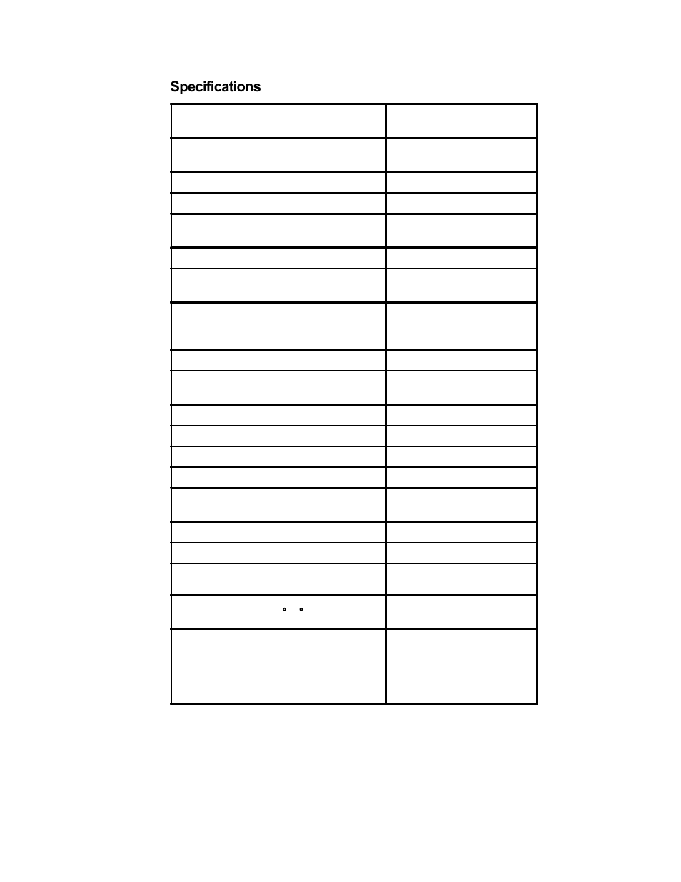 Specifications | Hydrotech MP Series PULSAtron User Manual | Page 30 / 32