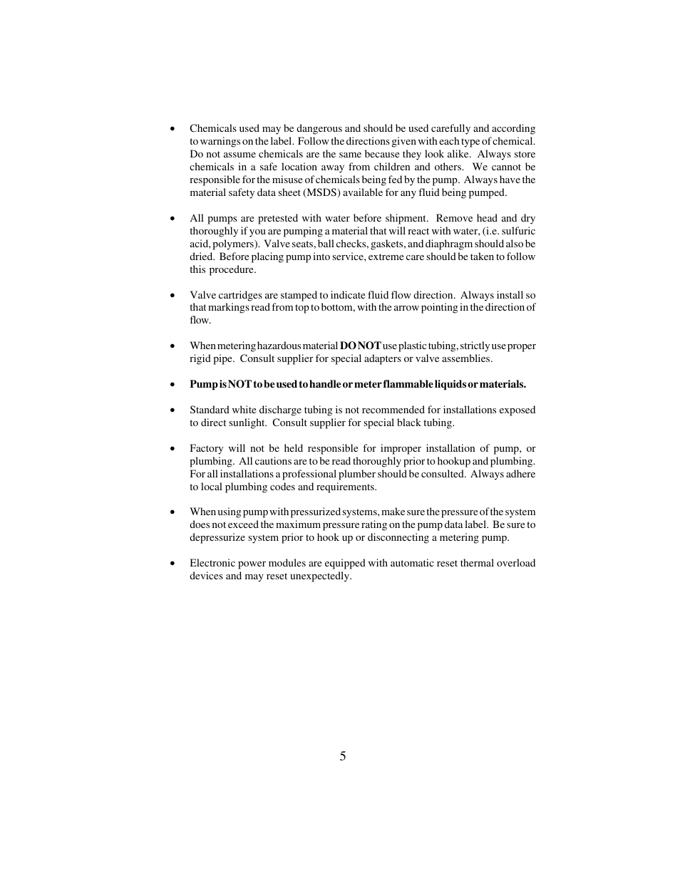 Hydrotech C, C PLUS, A PLUS, E, E-DC and E PLUS Series PULSAtron User Manual | Page 5 / 24