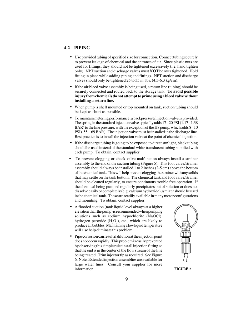 Hydrotech C, C PLUS, A PLUS, E, E-DC and E PLUS Series PULSAtron User Manual | Page 9 / 24