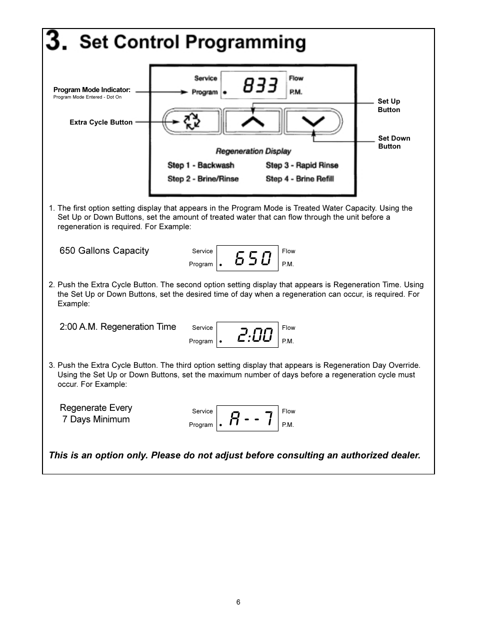 Hydrotech 5600 SE Valve Carbon & Multi-Media Filter Operation Manual User Manual | Page 8 / 12