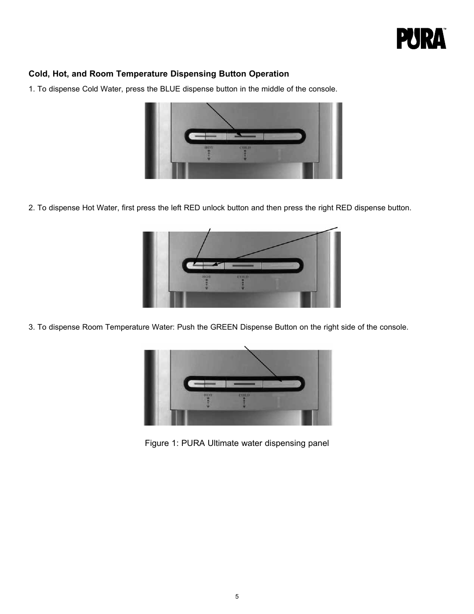 Hydrotech PURA Ultimate 19-GU-PURA Operation Manual User Manual | Page 5 / 32