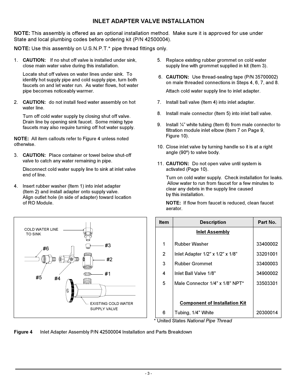 Hydrotech 104 Series ADVANCED MULTI STAGE WATER TREATMENT SYSTEM User Manual | Page 7 / 20