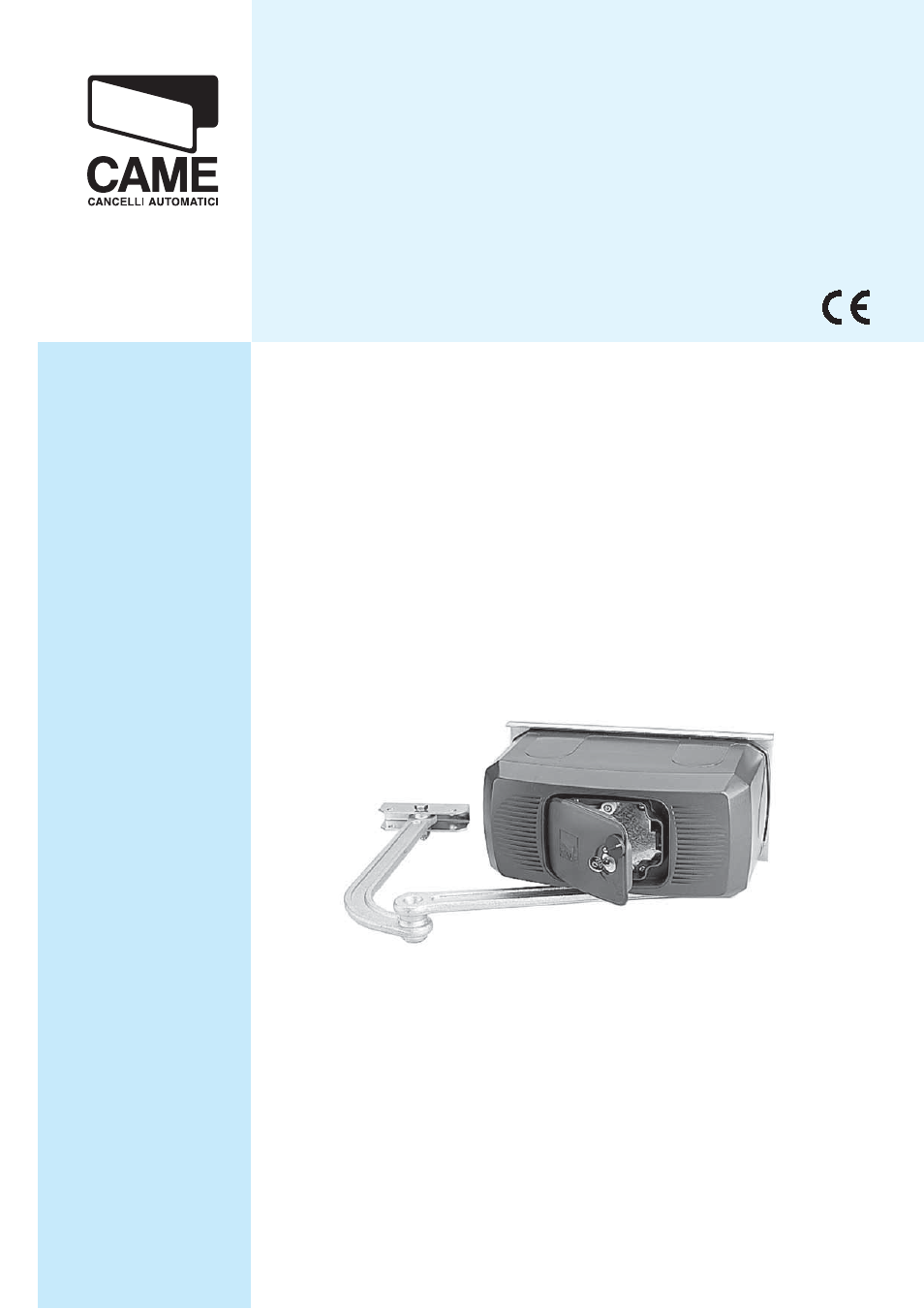 CAME Ferni 24v User Manual | 12 pages