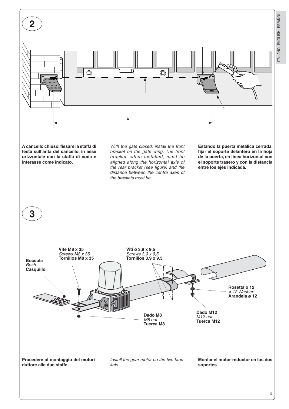 CAME Krono User Manual | Page 5 / 10