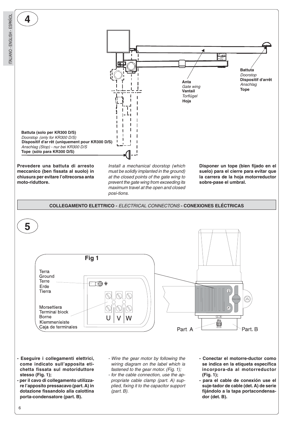 Fig 1 | CAME Krono User Manual | Page 6 / 10
