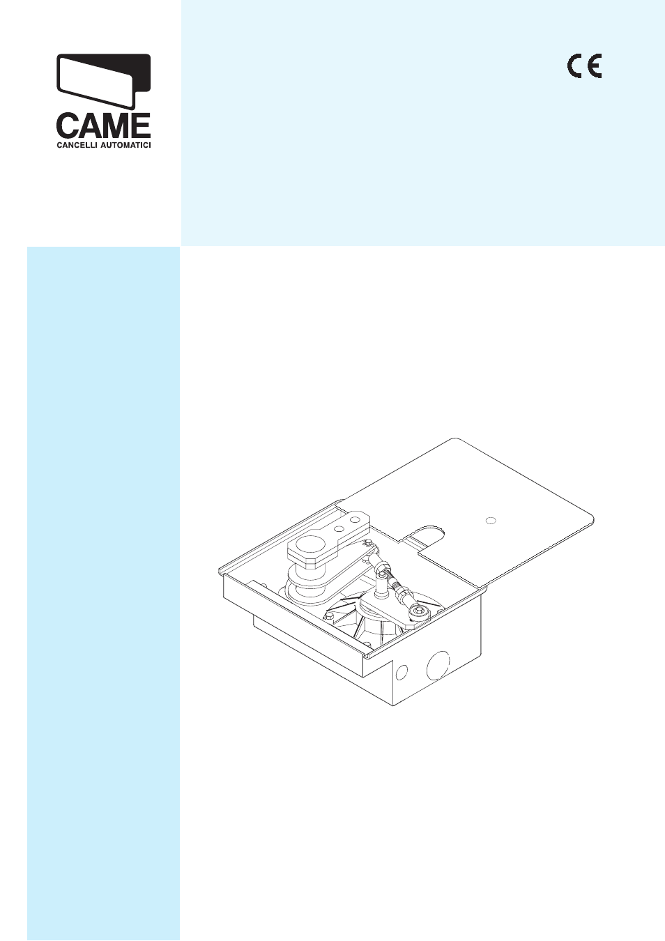 CAME Superfrog User Manual | 12 pages