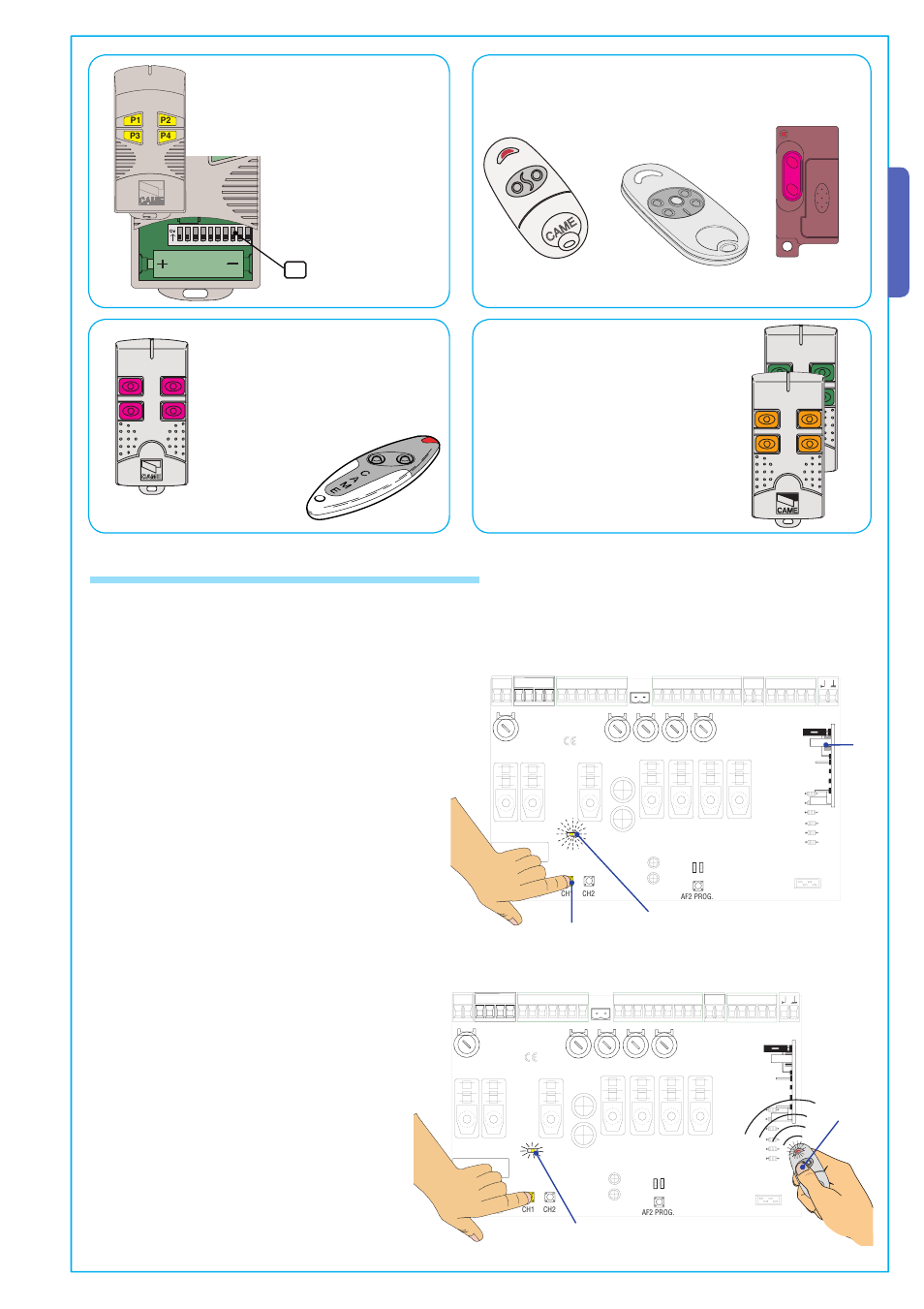 English | CAME BX-P Kit User Manual | Page 13 / 18