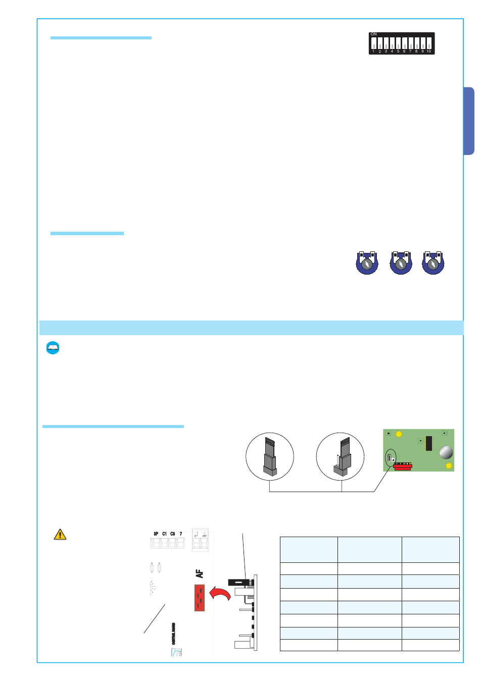 English | CAME BX-241 User Manual | Page 11 / 16