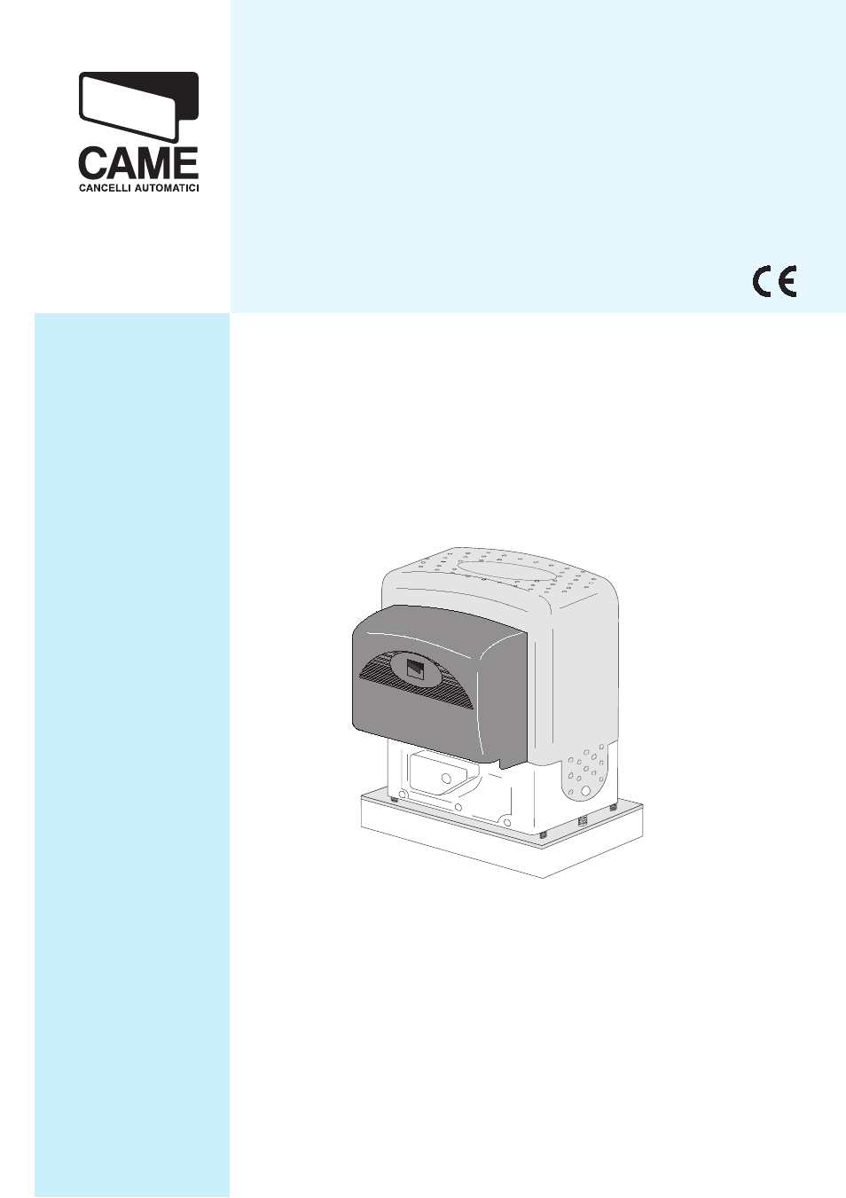 CAME BKE-2200 Kit User Manual | 22 pages