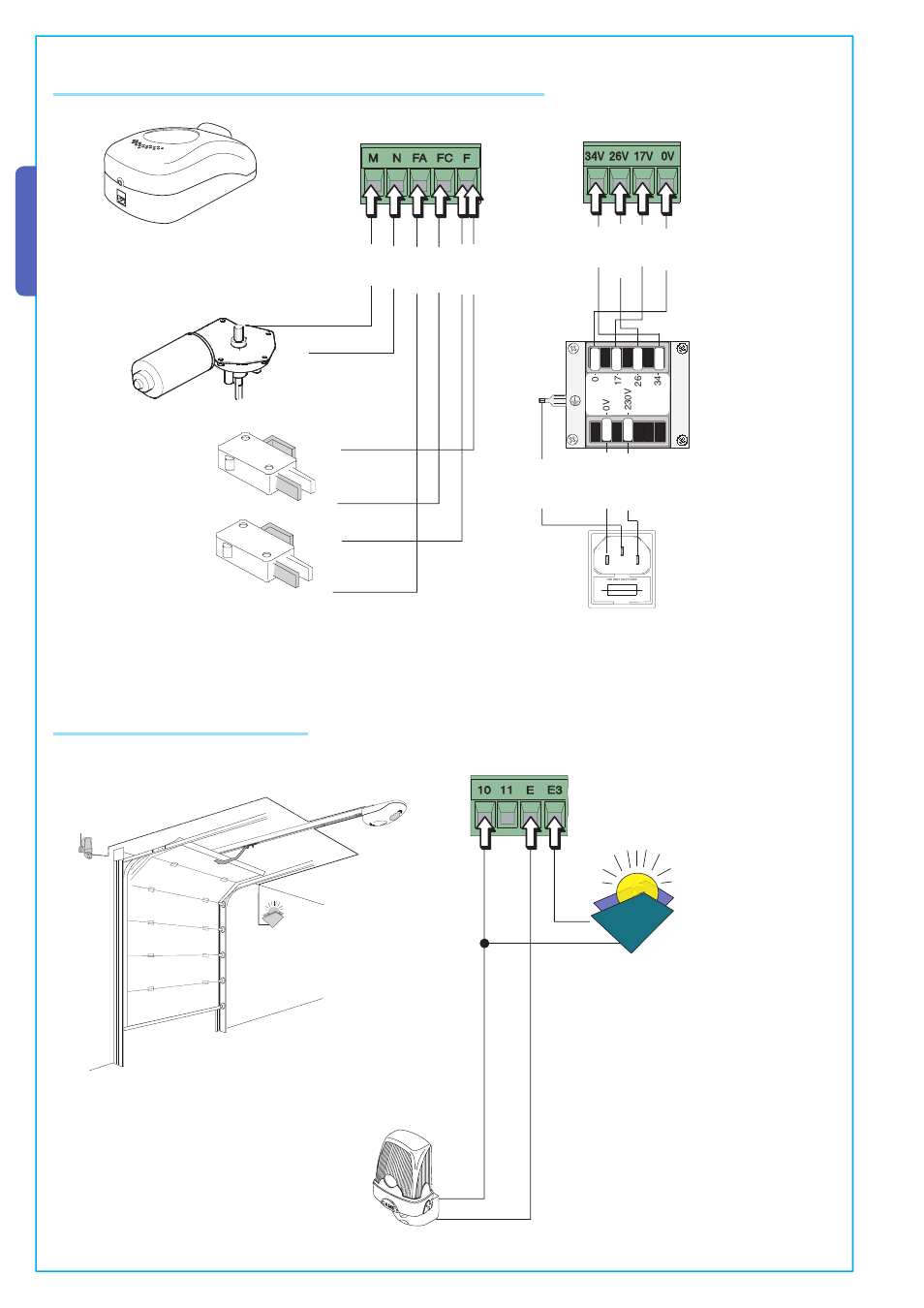 English, Signalling and illumination device | CAME Ver U4512-B Kit User Manual | Page 12 / 24