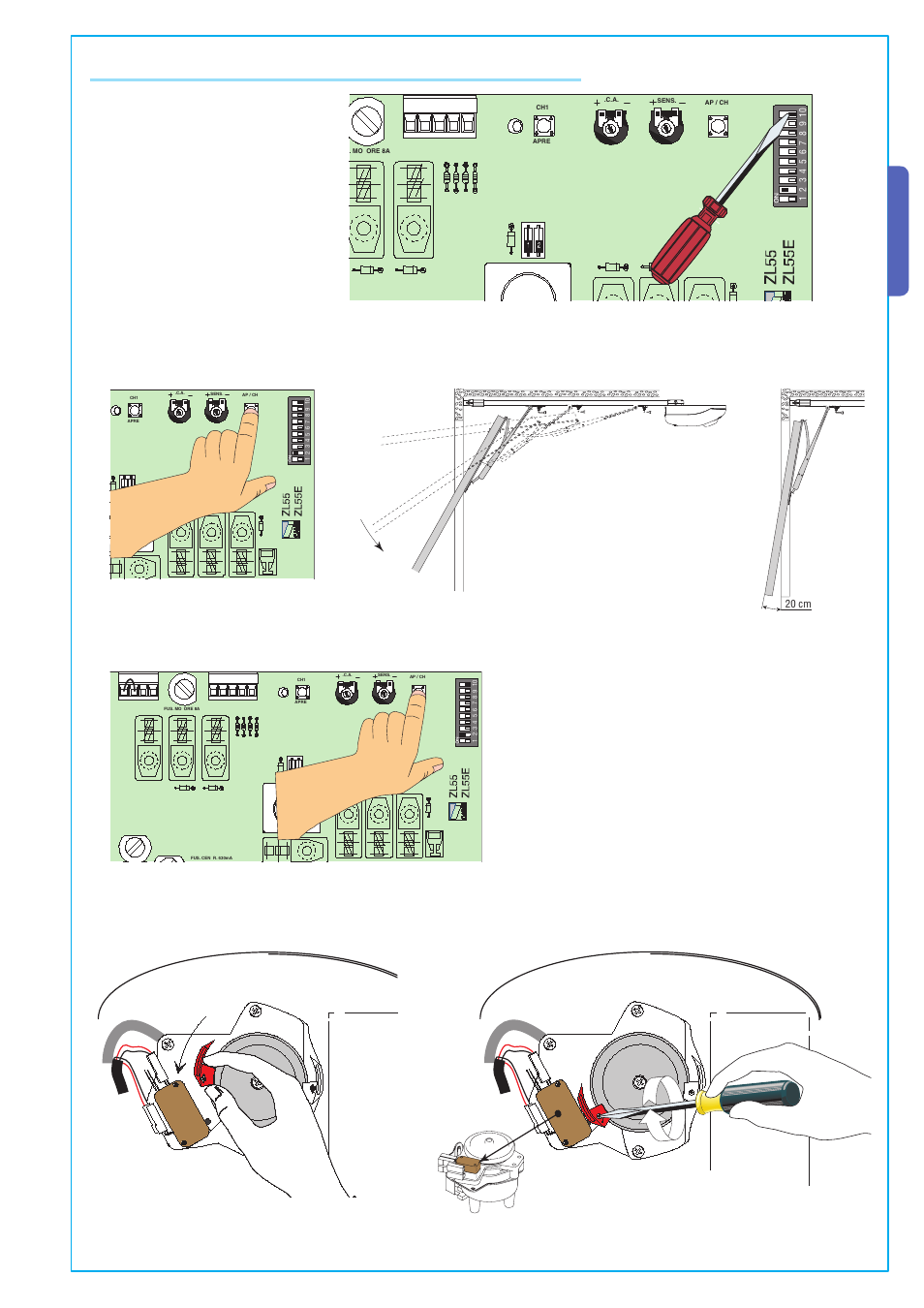 English | CAME Ver U4512-B Kit User Manual | Page 17 / 24