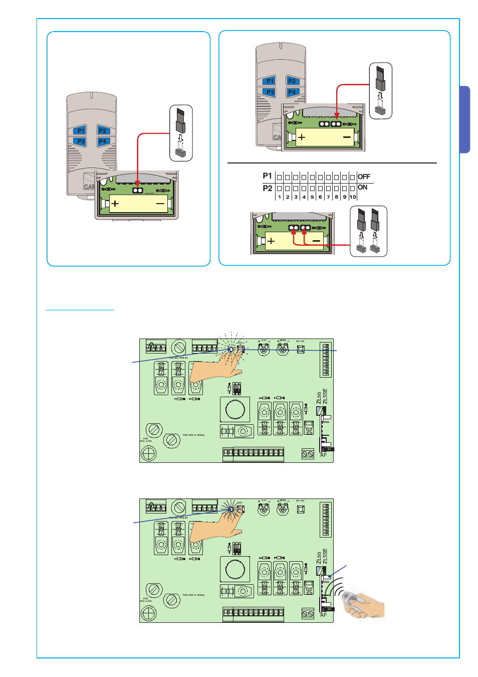 English | CAME Ver U4512-B Kit User Manual | Page 21 / 24