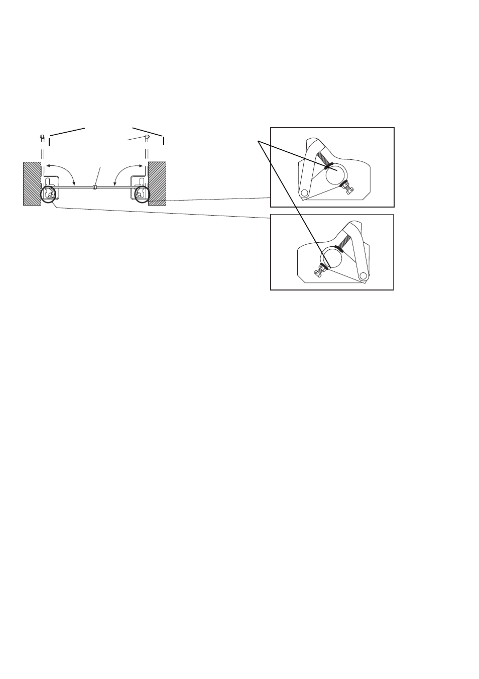 4 - installing the motors, 5 - hanging the gates | CAME Frog-AEP24 Kit User Manual | Page 6 / 32