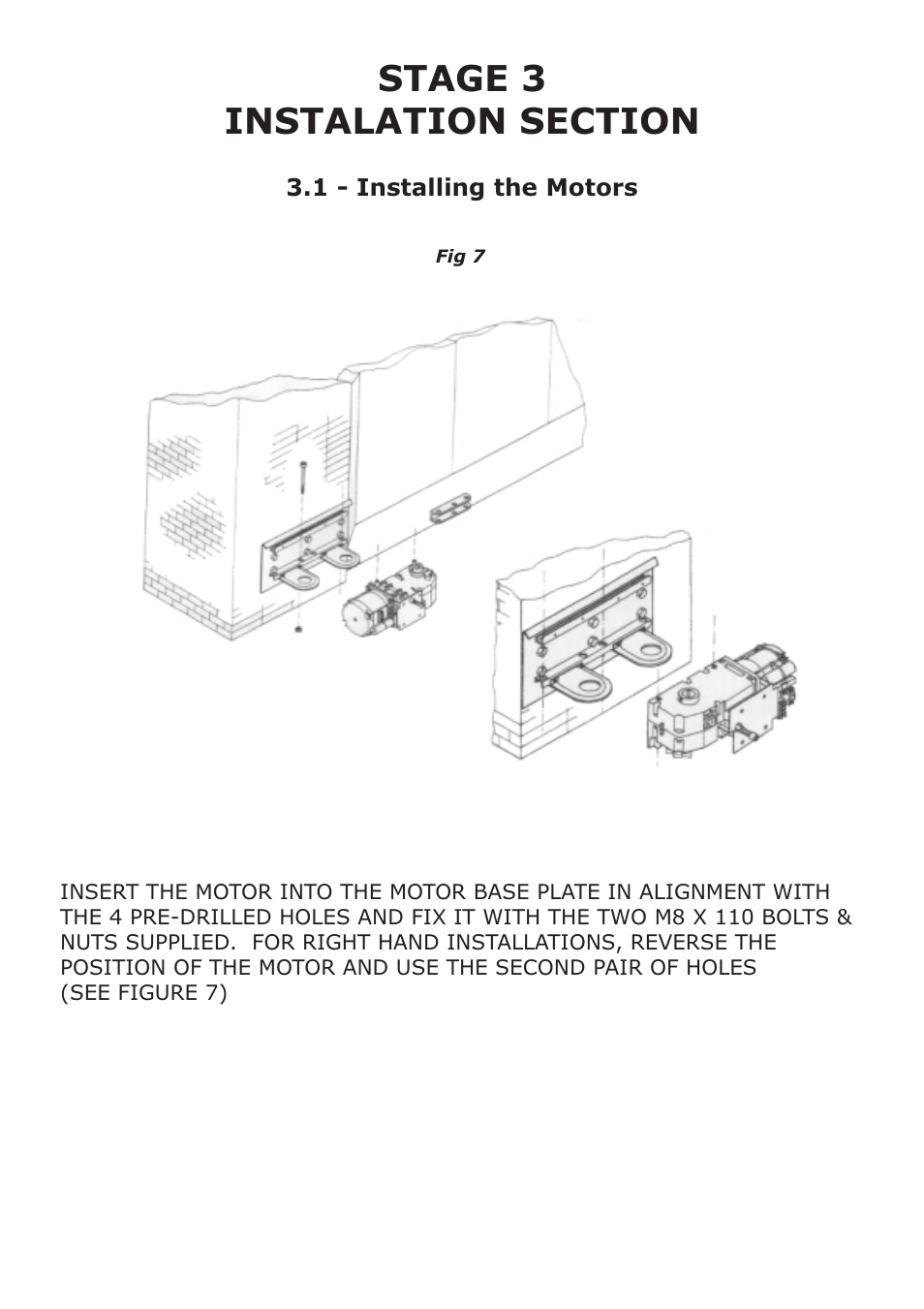 CAME FerniE-P Kit User Manual | Page 10 / 36