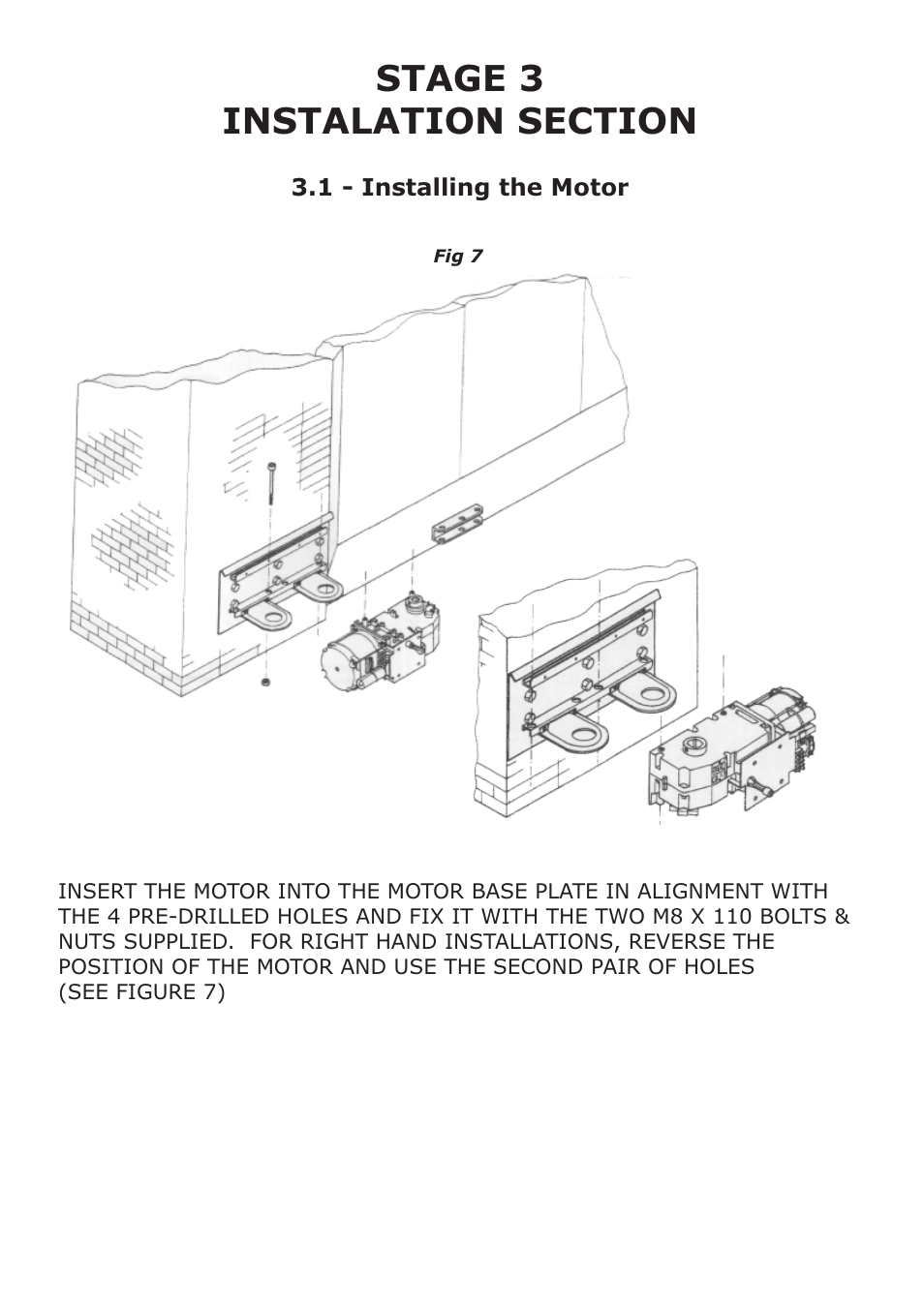 CAME FerniE-S Kit User Manual | Page 11 / 36