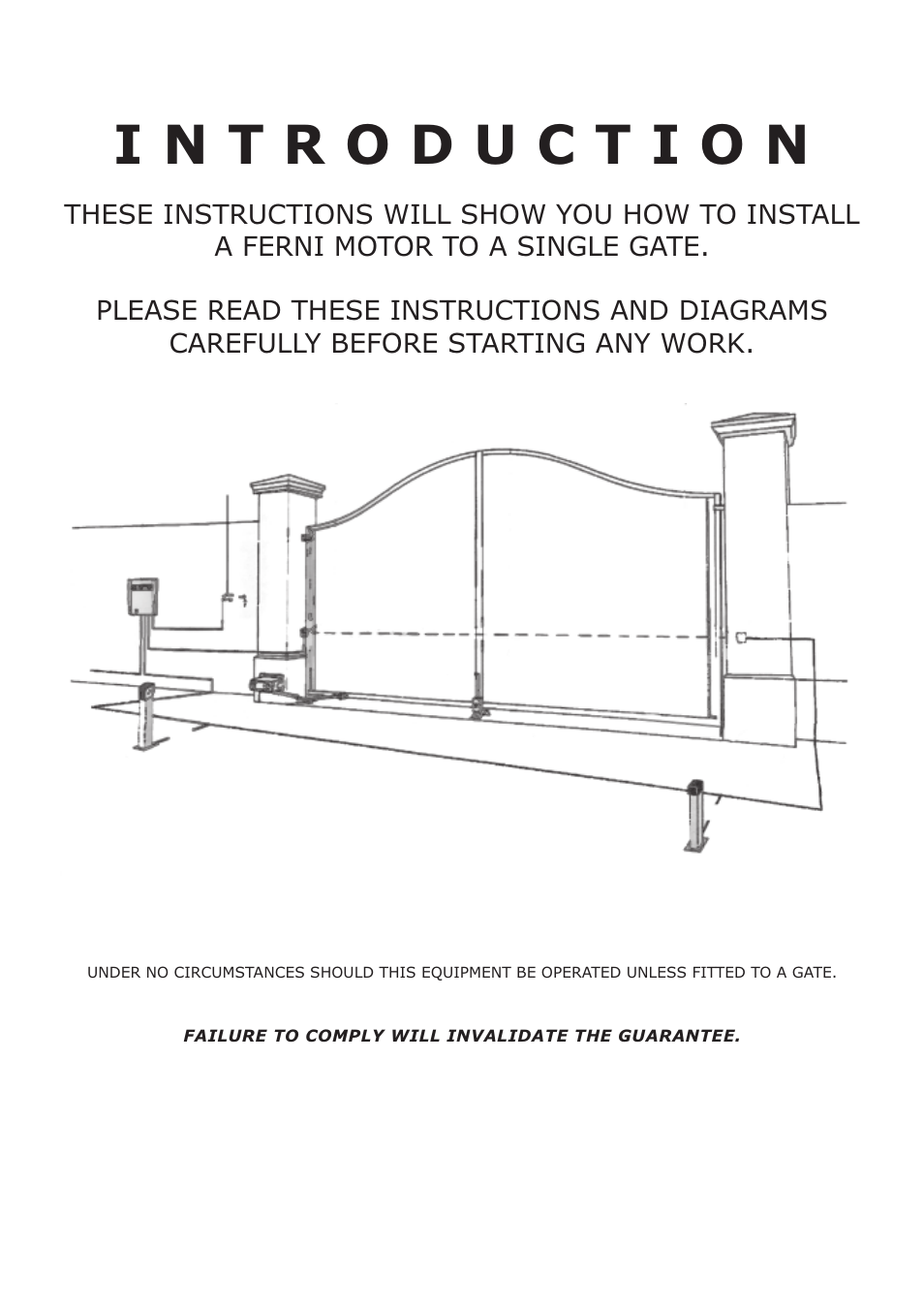CAME FerniE-S Kit User Manual | Page 2 / 36