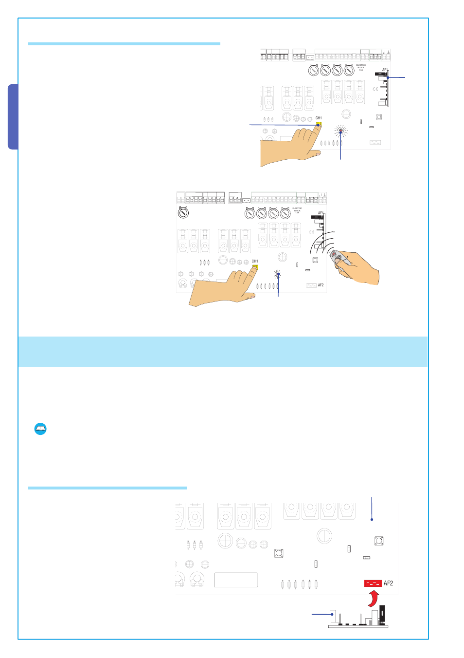 English, 1 preparation of the radio board (af2) | CAME BK-12P Kit User Manual | Page 14 / 18