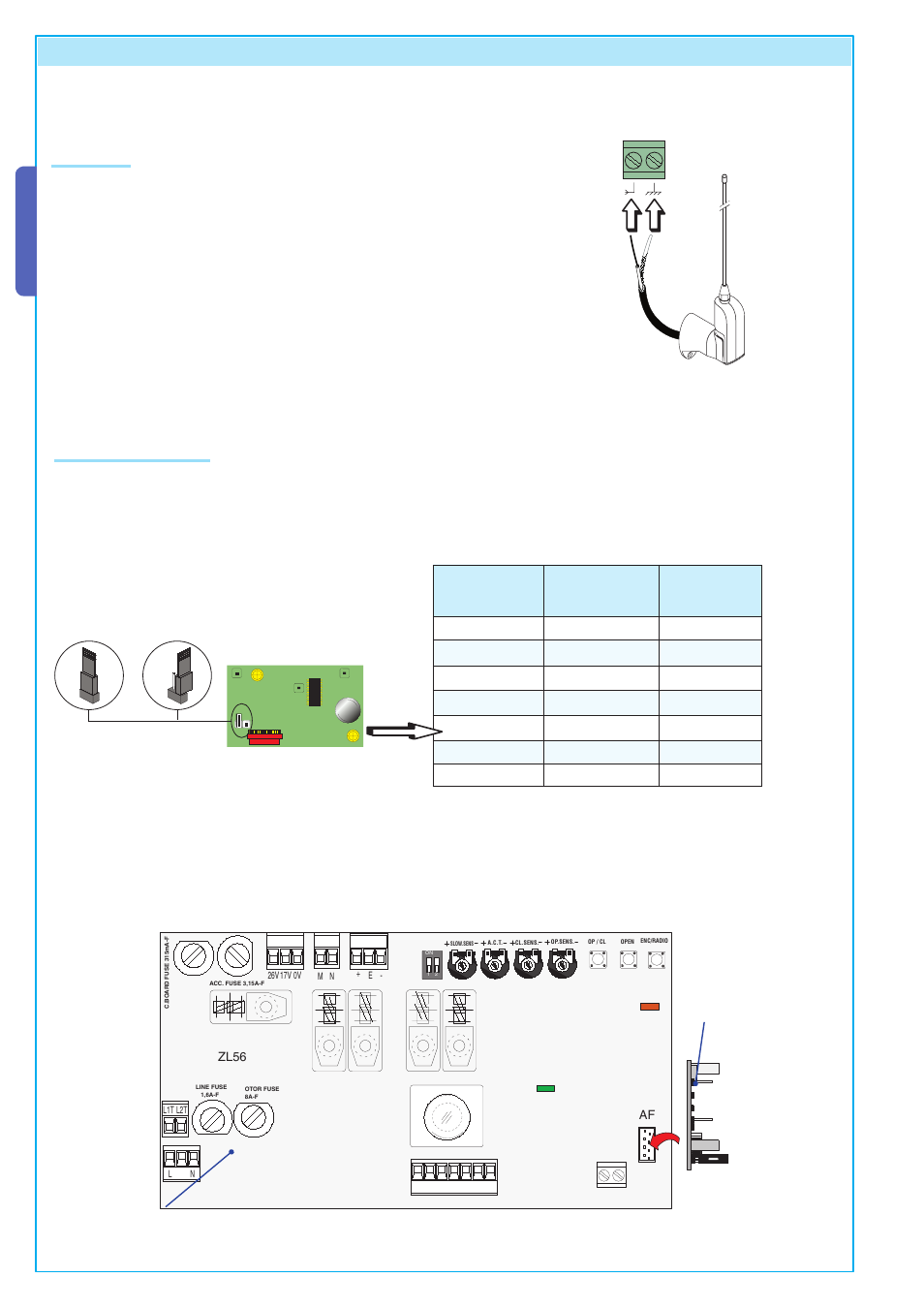 8 activating the remote control, English, Antenna radiofrequecy card | CAME Ver U4480-B Kit User Manual | Page 16 / 22