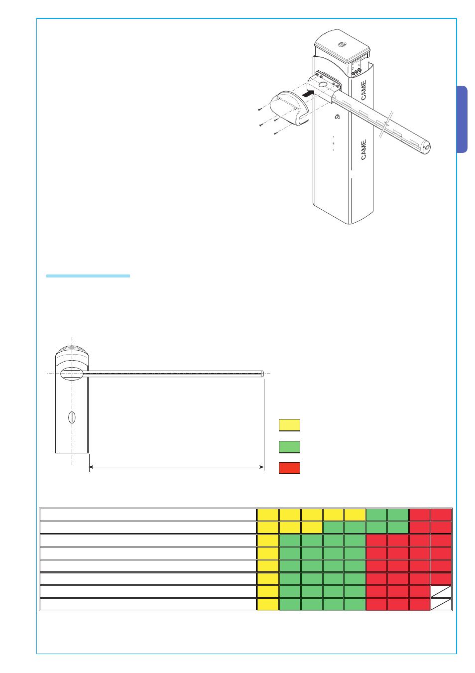 English, 6 bar balancing | CAME Gard 4 230v A.C User Manual | Page 9 / 16