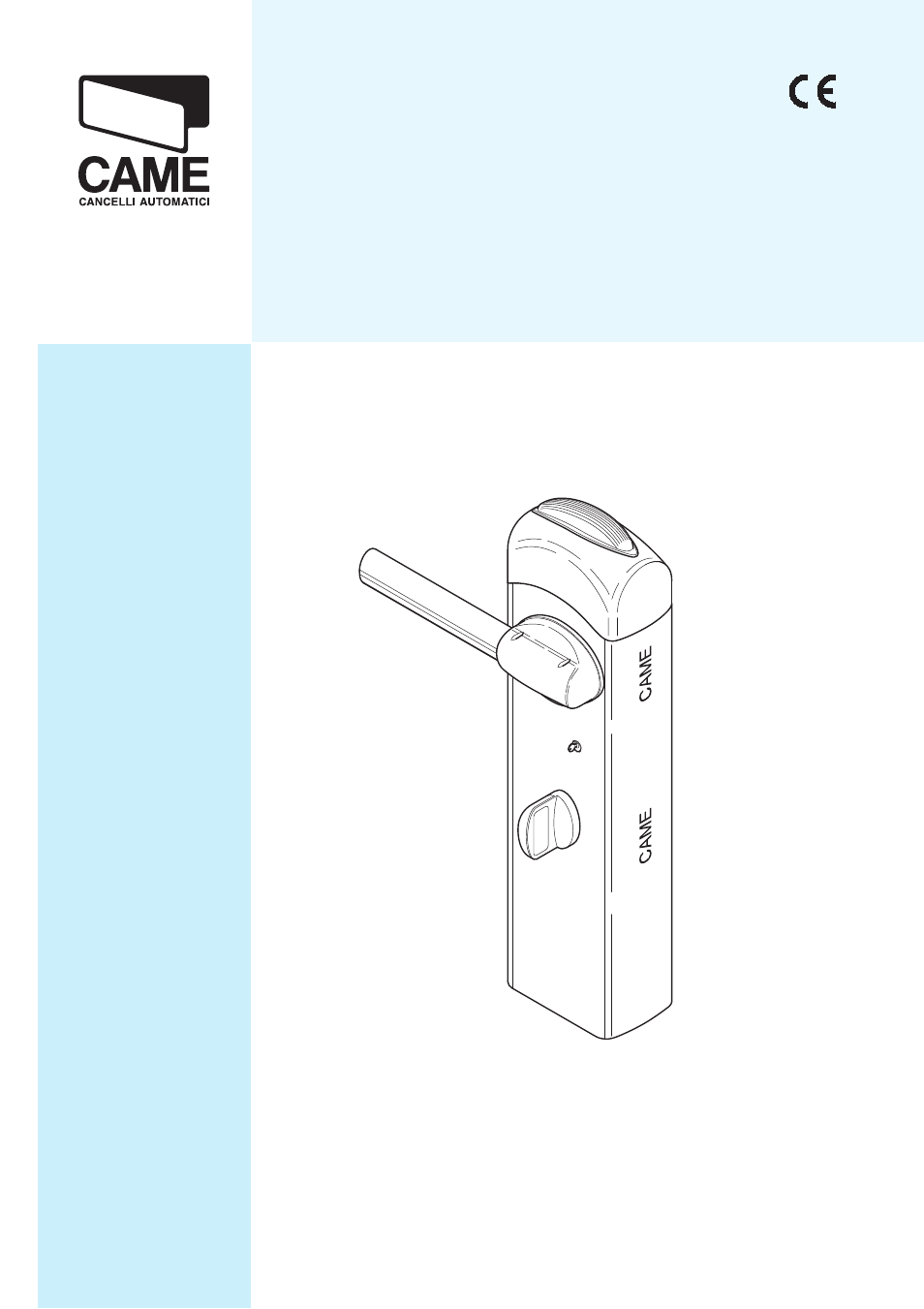 CAME G424VDX Kit User Manual | 16 pages