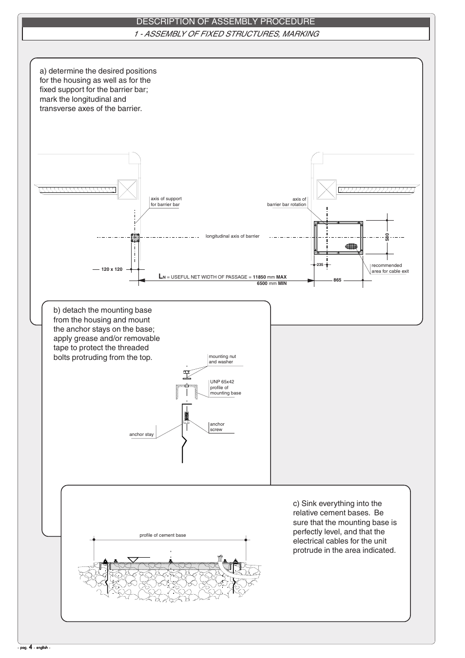 CAME Gard12 User Manual | Page 4 / 16