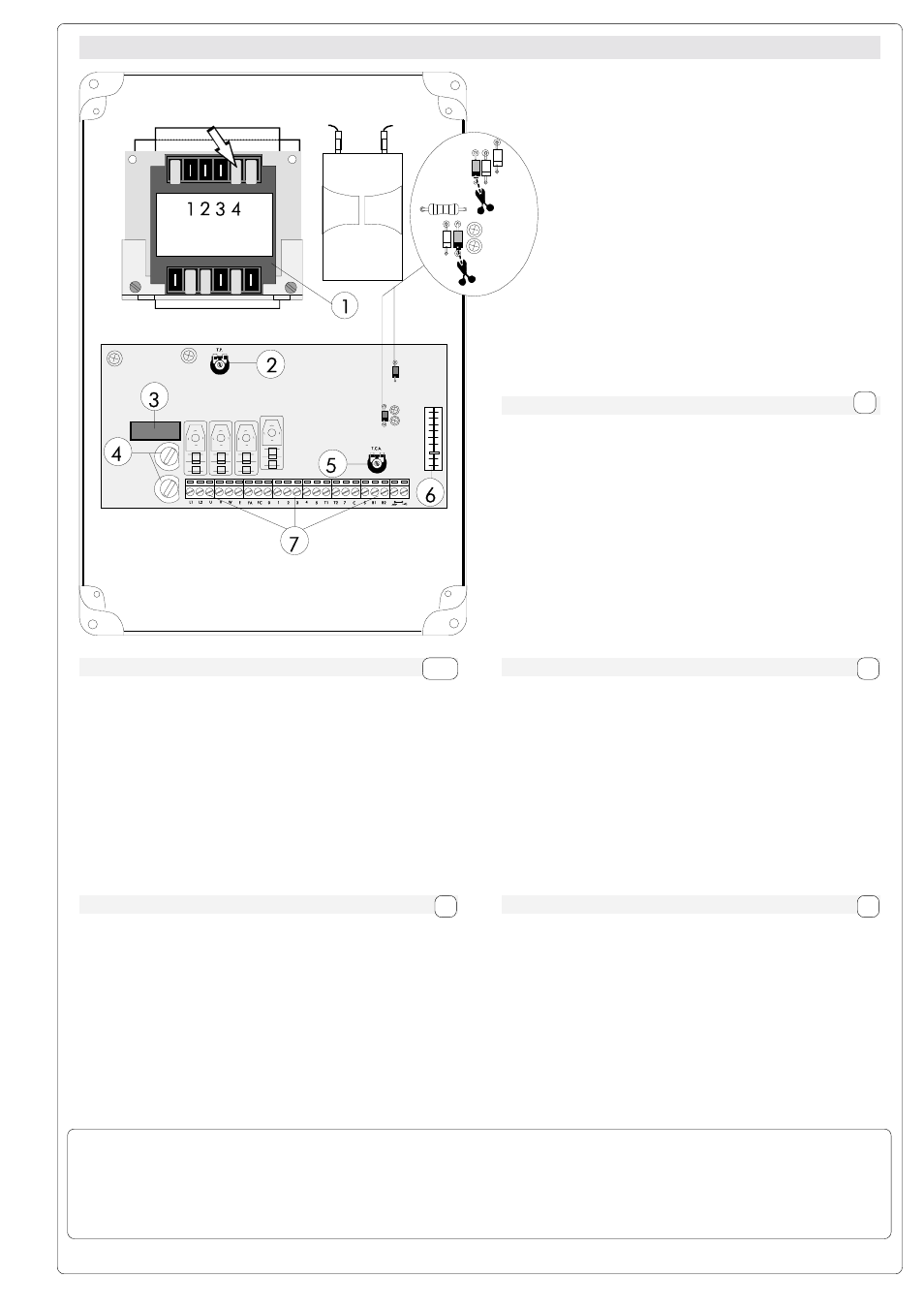 If e d gb | CAME Cat Chain Barrier User Manual | Page 11 / 16