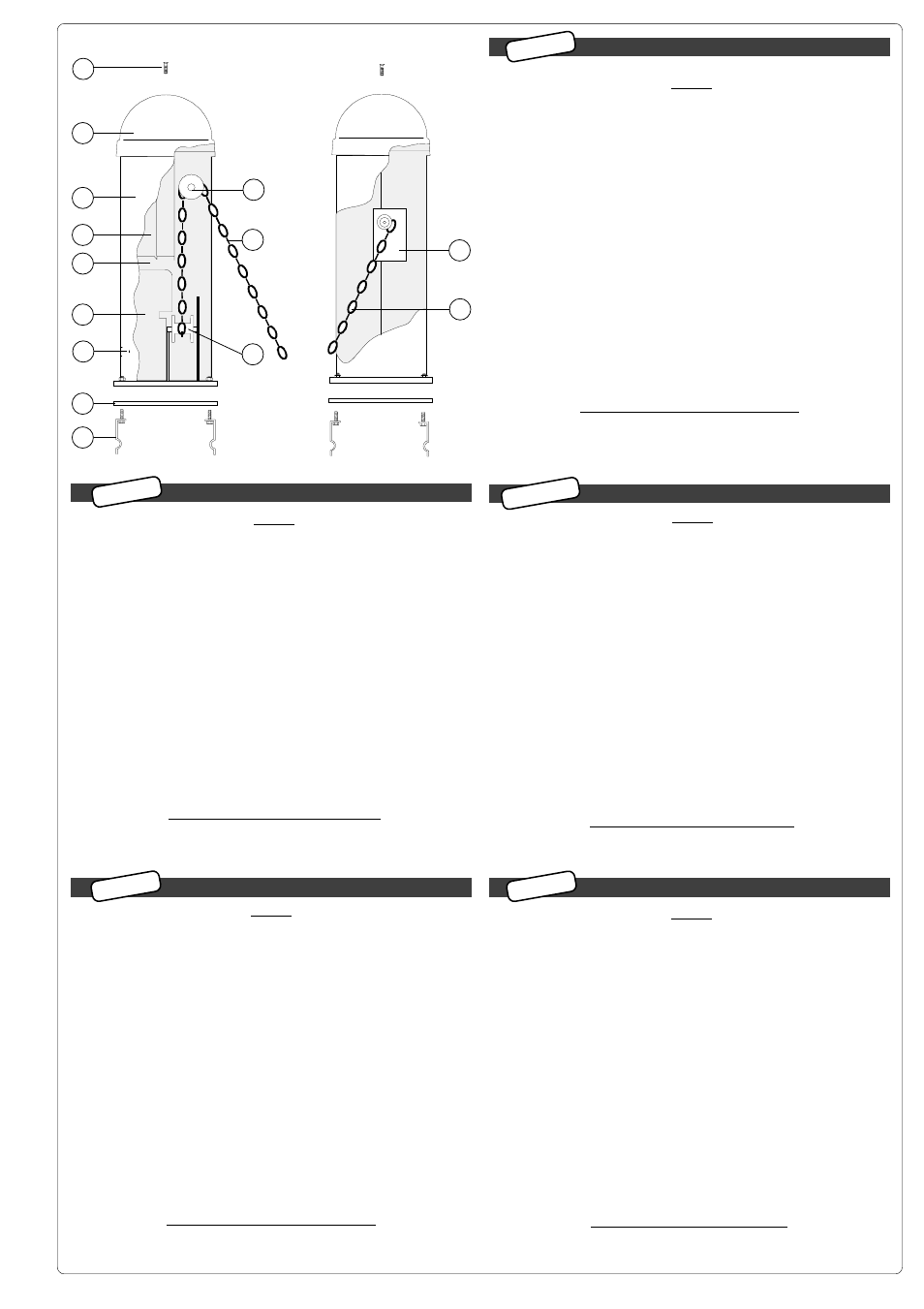 CAME Cat Chain Barrier User Manual | Page 5 / 16