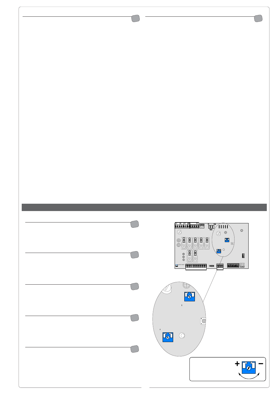 CAME Cat 24v D.C User Manual | Page 15 / 24