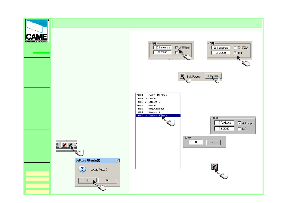 Apb (antipassback), Rbm21 | CAME RBM21 User Manual | Page 16 / 19