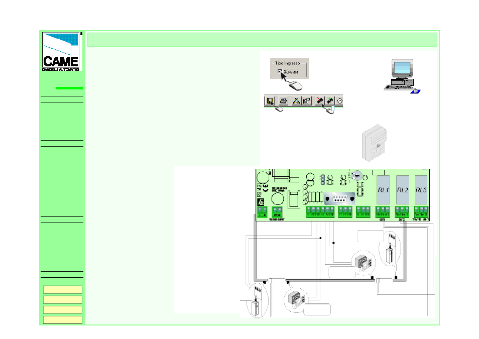 Double” type of entrance, Rbm21 | CAME RBM21 User Manual | Page 7 / 19
