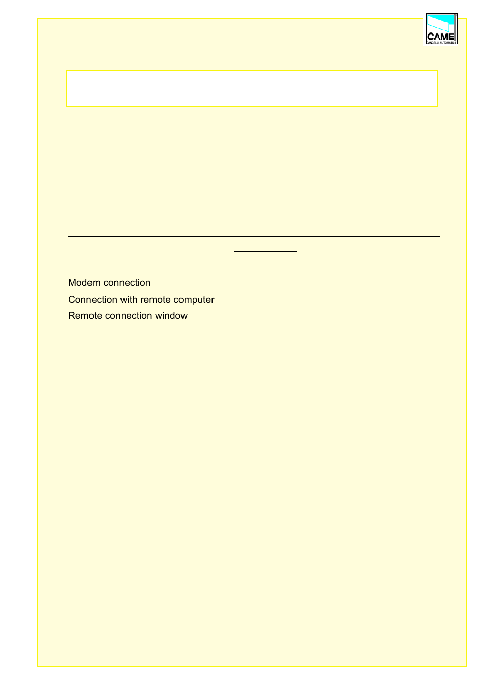 Modem, Rbm84 - software | CAME Rbm84 User Manual | Page 78 / 81