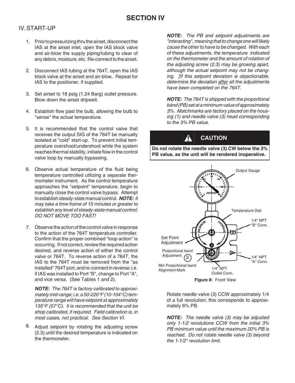 Cashco 764T Temperature Controller User Manual | Page 6 / 16