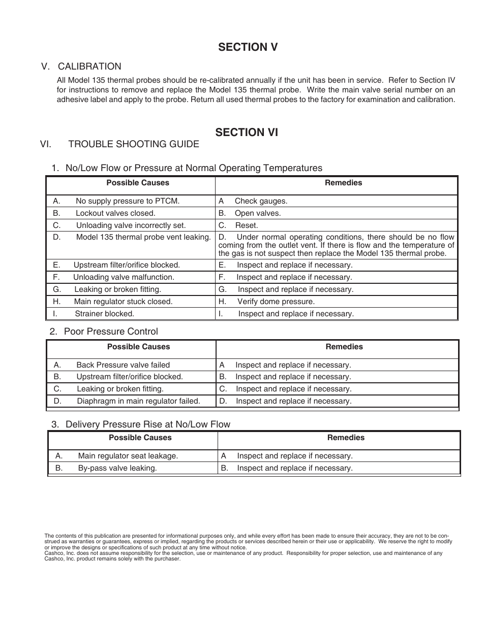 Cashco 135 Low Temp Thermal Probe User Manual | Page 3 / 4