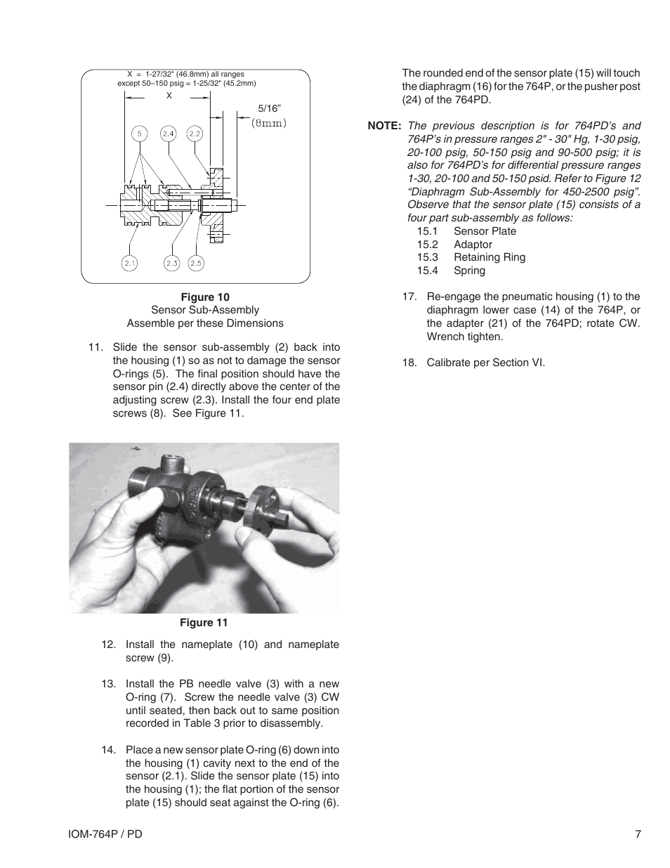 Cashco 764PD Pressure Controller User Manual | Page 7 / 12