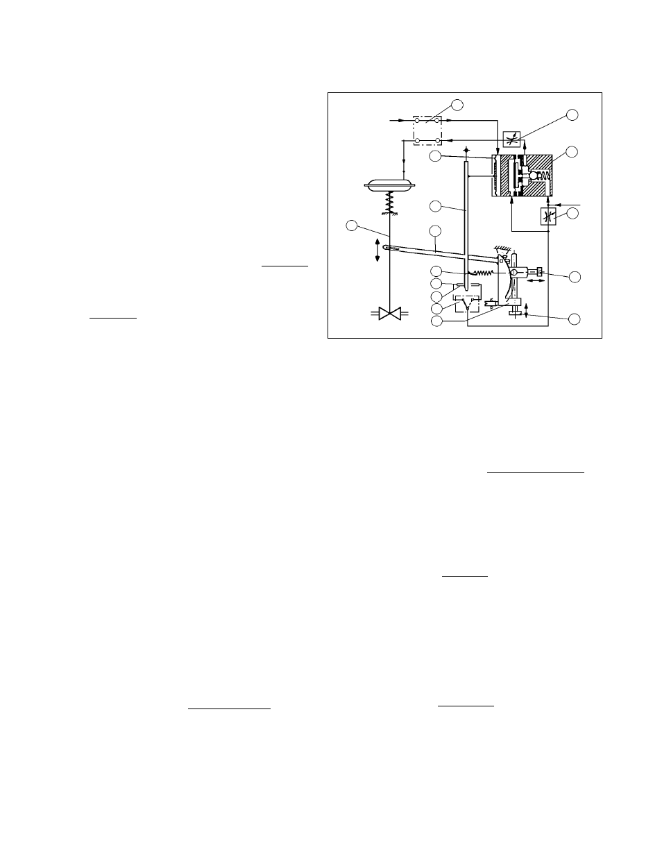 Determining mounting side, Fig. 2 single-acting positioner functional diagram, Mounting to spring diaphragm actuators | Iii. mounting to spring diaphragm actuators | Cashco 9540L P/P User Manual | Page 2 / 12