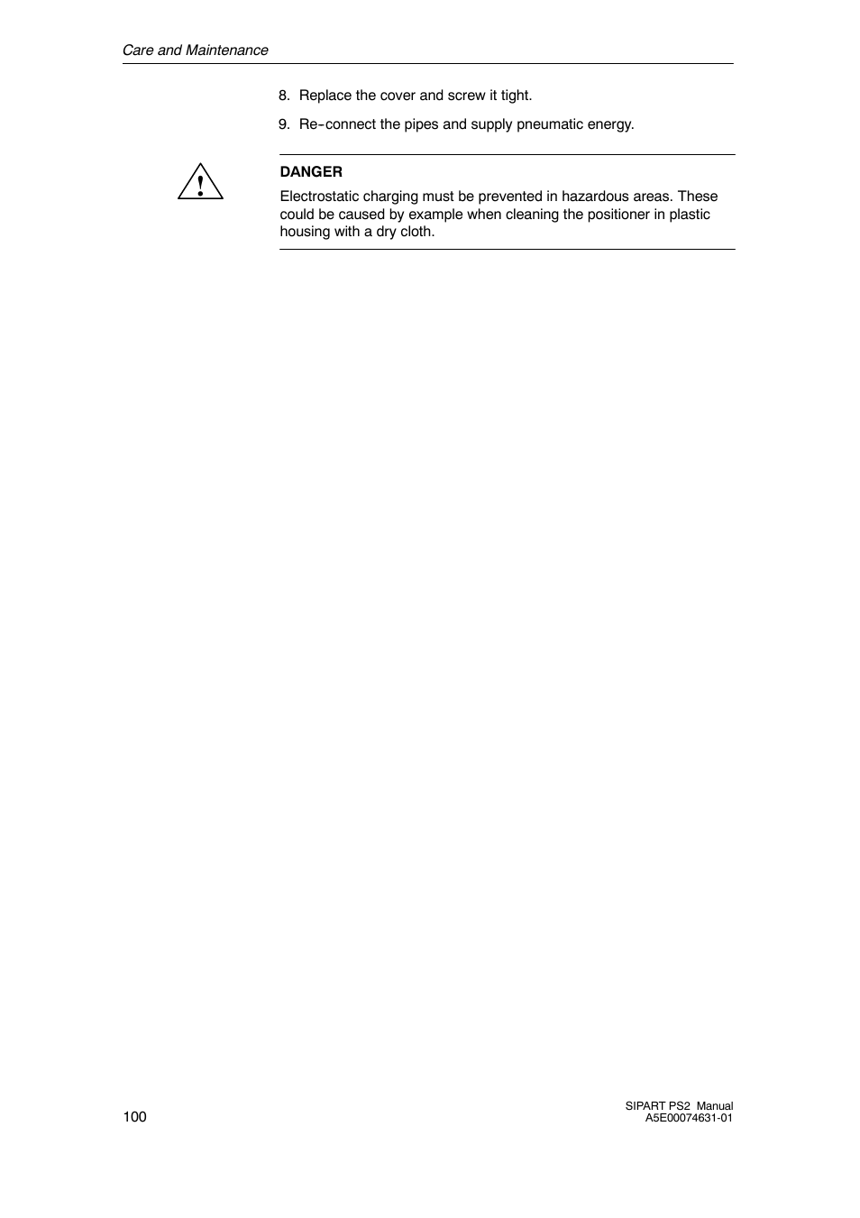 Cashco Siemens PS2 I/P User Manual | Page 100 / 112