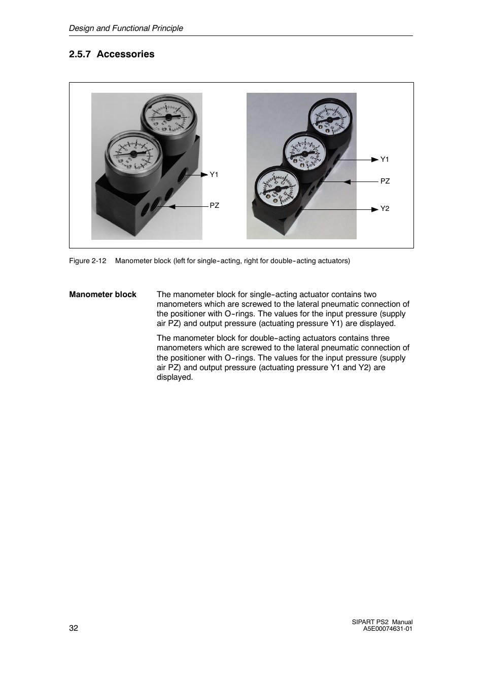 7 accessories, Accessories | Cashco Siemens PS2 I/P User Manual | Page 32 / 112