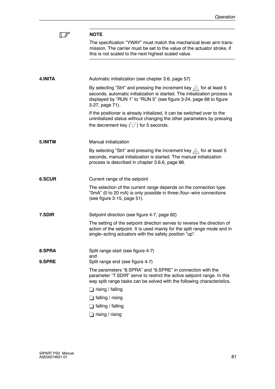 Cashco Siemens PS2 I/P User Manual | Page 81 / 112