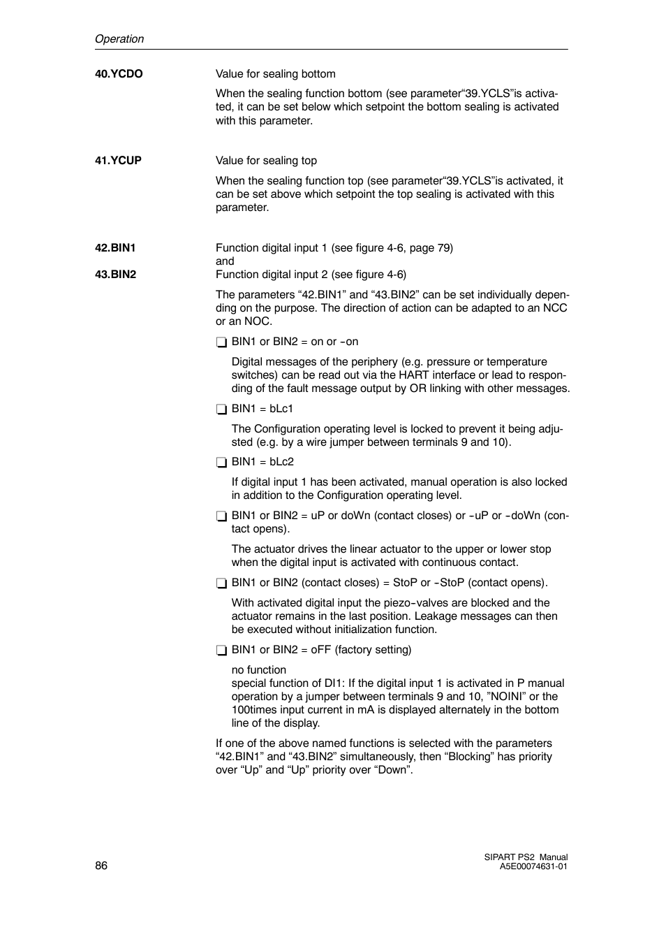 Cashco Siemens PS2 I/P User Manual | Page 86 / 112