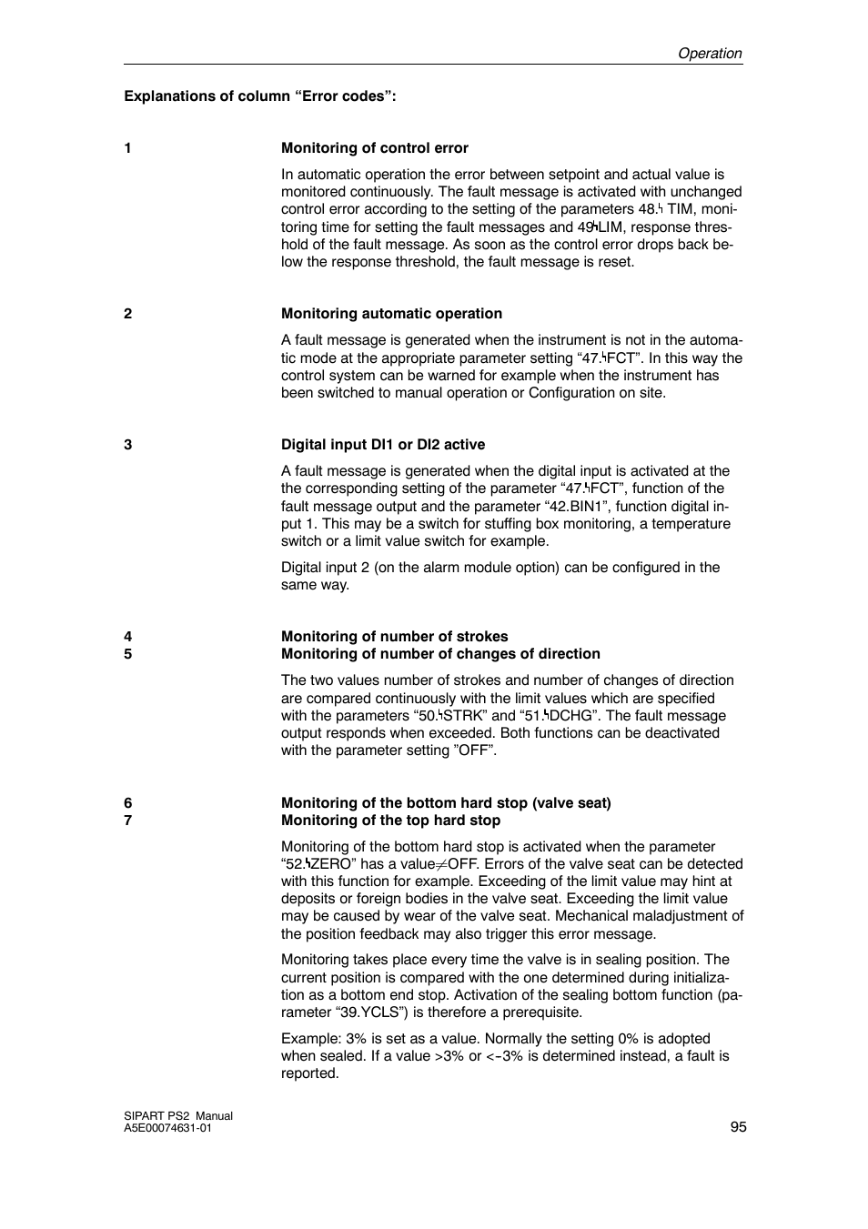 Cashco Siemens PS2 I/P User Manual | Page 95 / 112