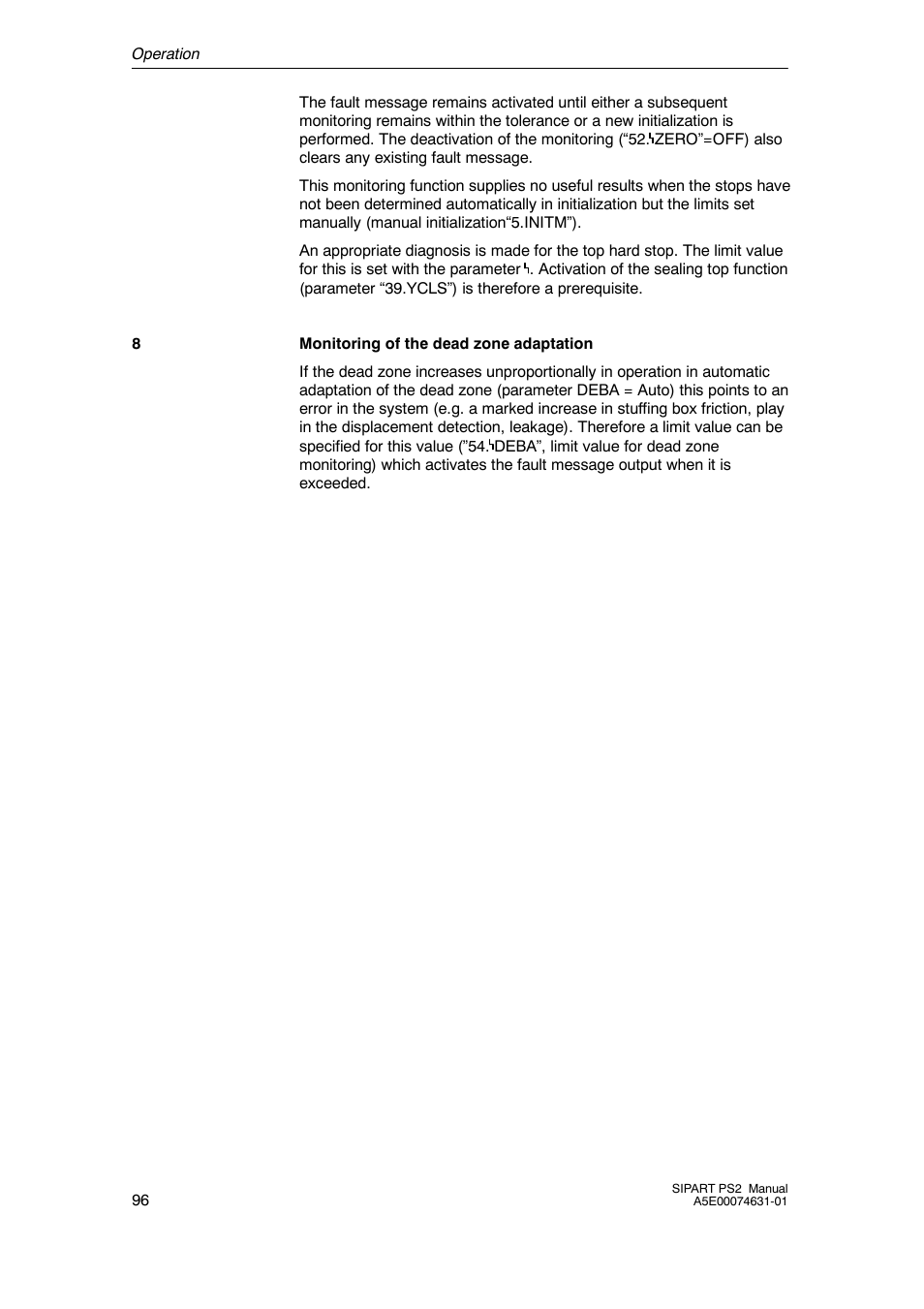 Cashco Siemens PS2 I/P User Manual | Page 96 / 112