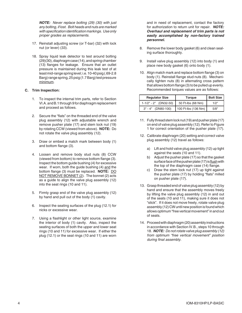 Cashco 8310LP User Manual | Page 4 / 8