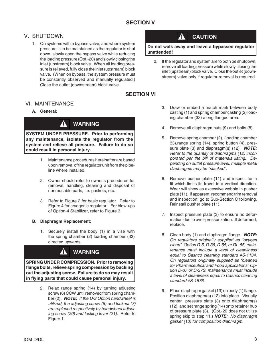 Cashco DL User Manual | Page 3 / 8