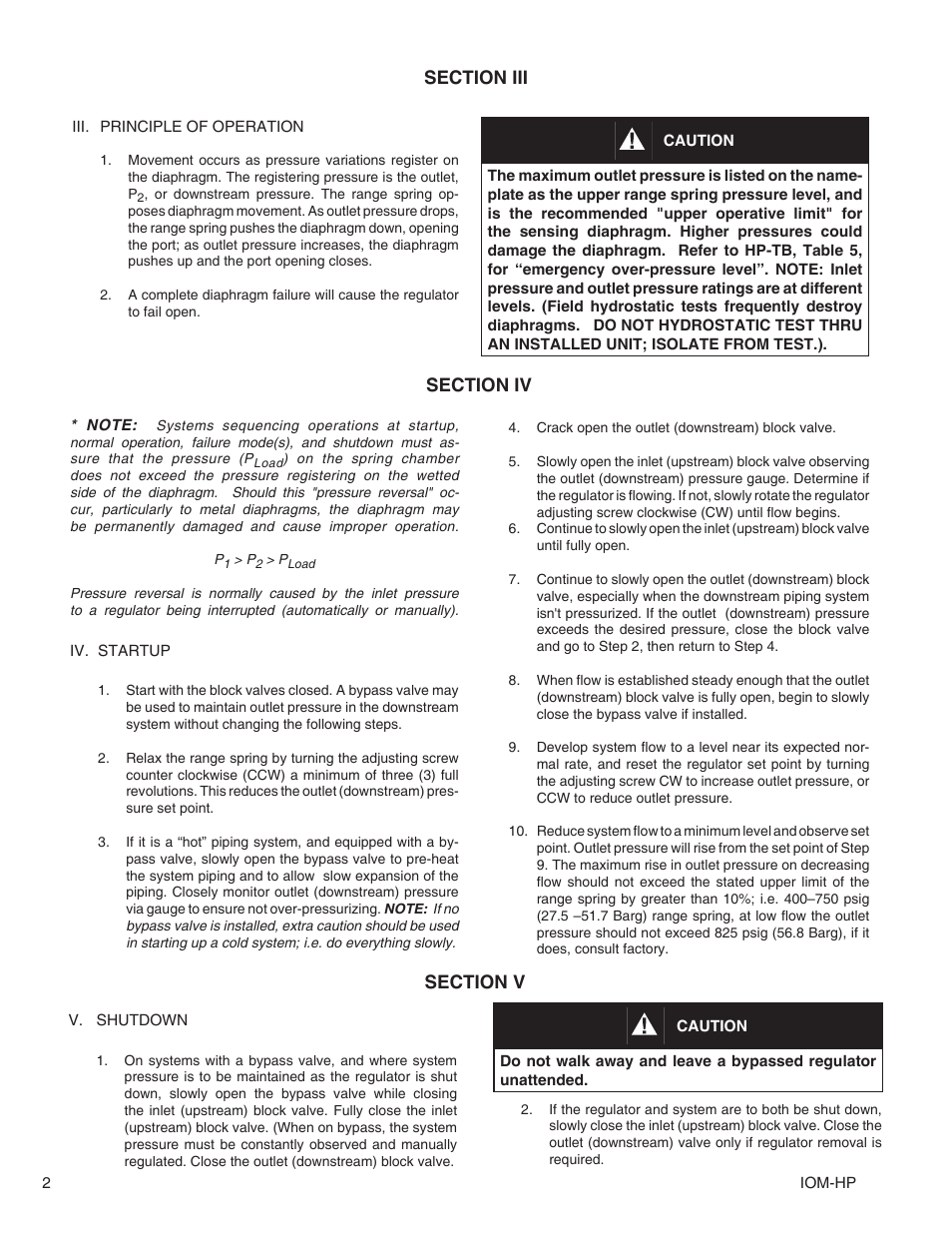 Cashco HP User Manual | Page 2 / 8